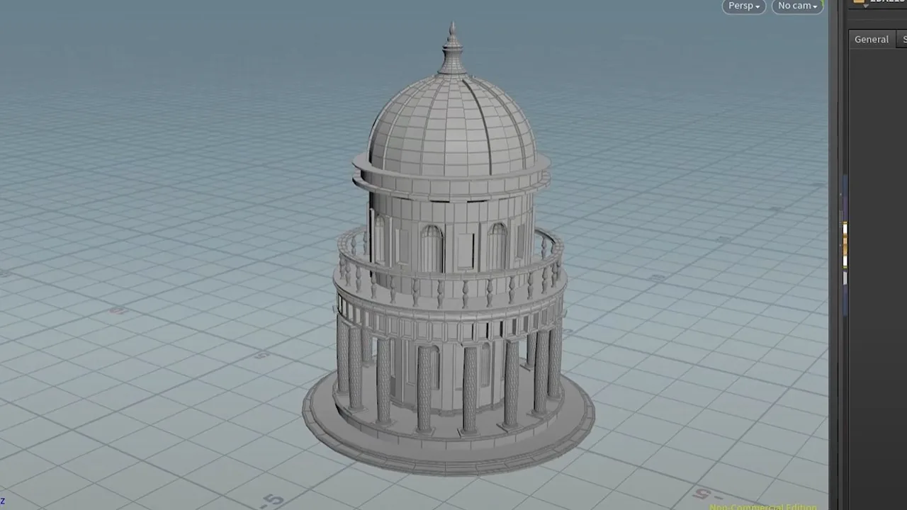 Procedural Temple